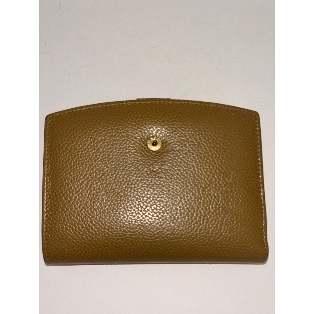 Vintage Coach Madison Leather Bi Fold Wallet Mustard Brown - Picture 9 of 16
